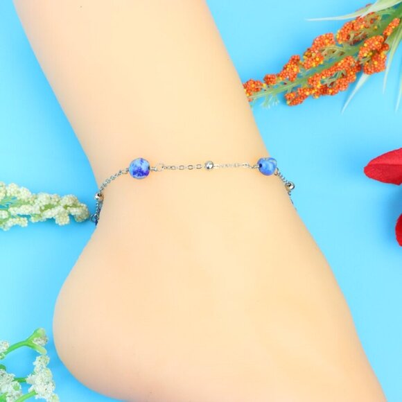 Elegant Handmade Anklet – Perfect for Women & Girls | Ideal Gift Option, DYC1676 - Picture 1 of 7